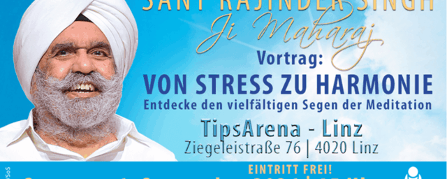 Vortrag Von Stress zu Harmonie – Eintritt frei